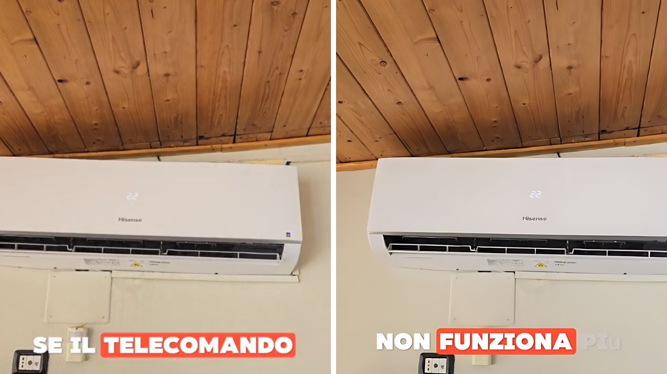 Condizionatore, cosa fare se il telecomando non funziona
