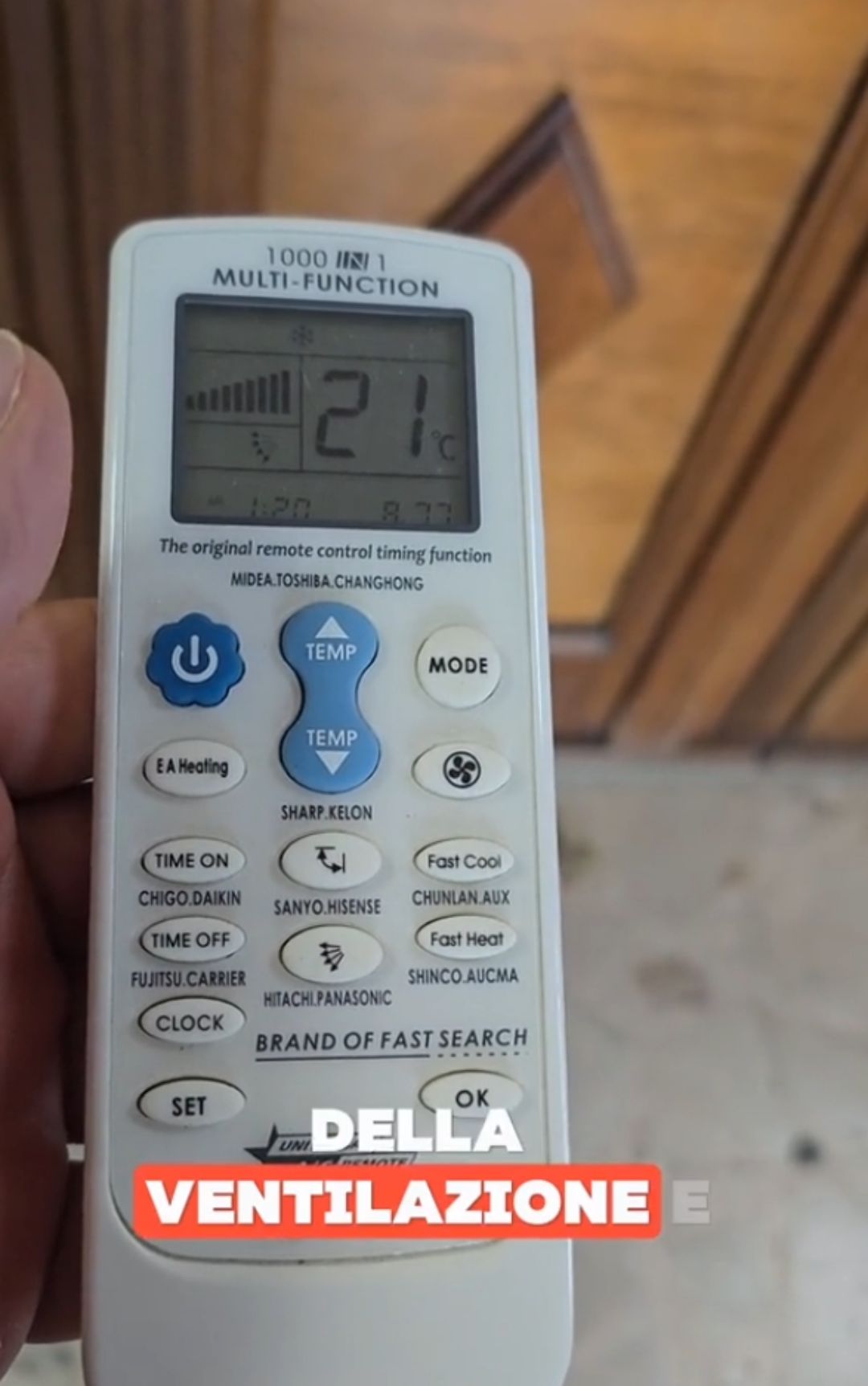 Condizionatore, il telecomando universale da acquistare quando quello originale non funziona