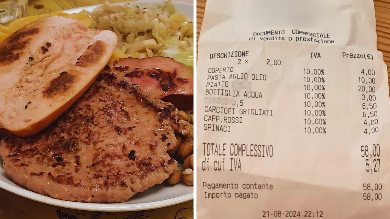 veneto scontrino ristorante