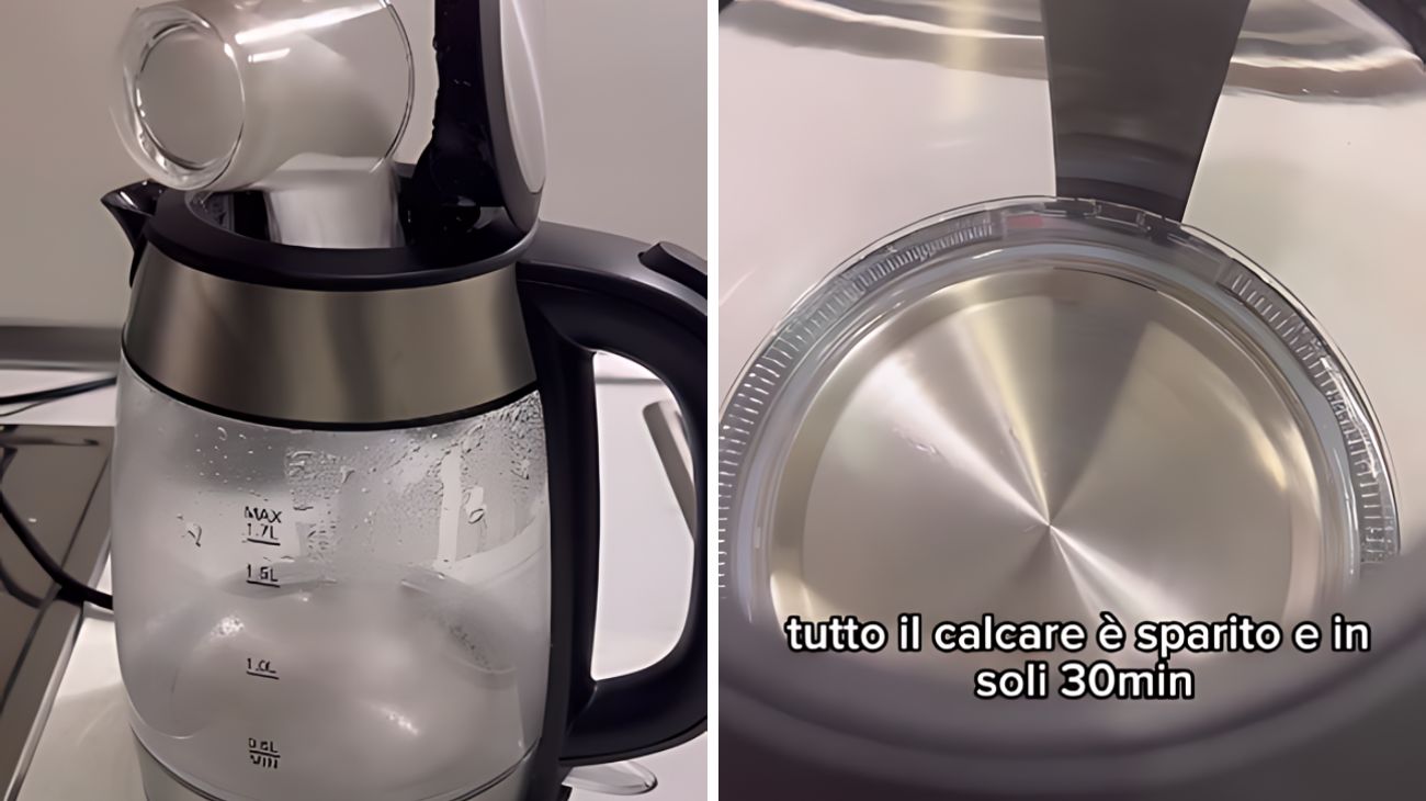 Calcare bollitore caffè