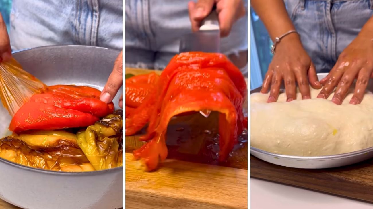 Focaccia peperoni Carmen Rose