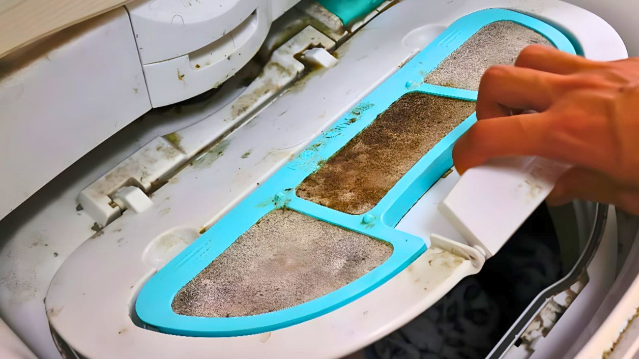 Lavatrice formazione muffa