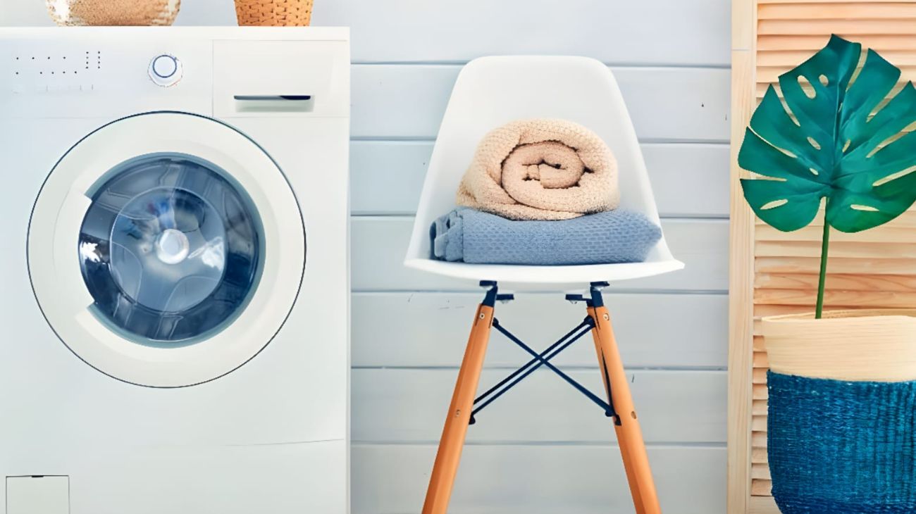 Lavatrice pulita a lungo