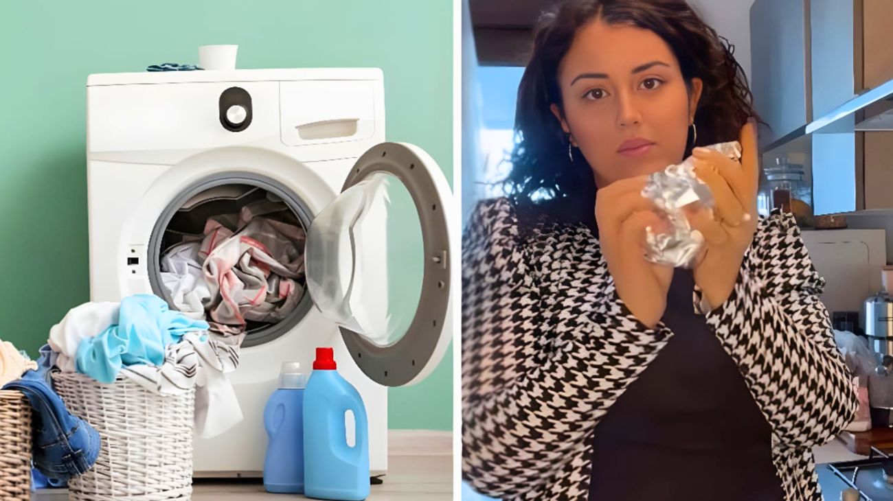 Lavatrice carta stagnola risparmiare