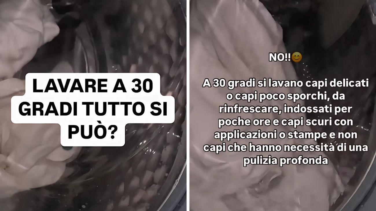 Lavatrice temperatura