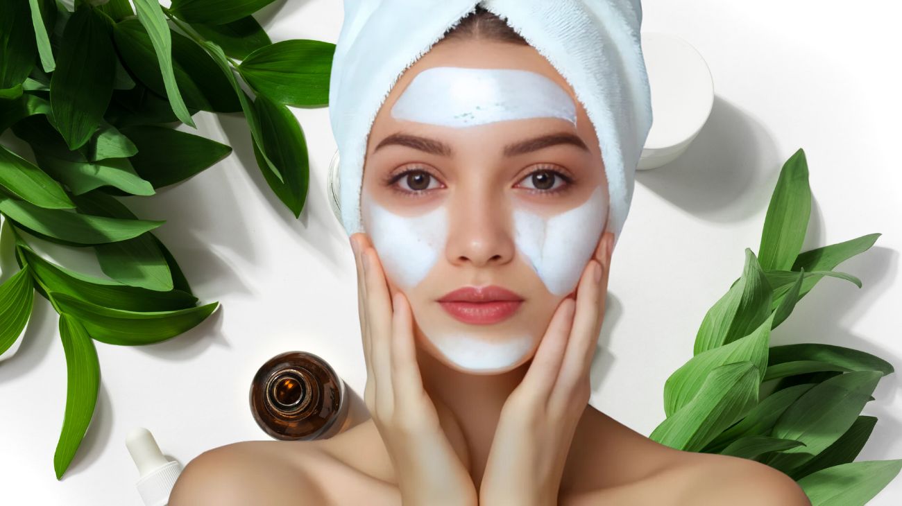 Maschera viso in tessuto