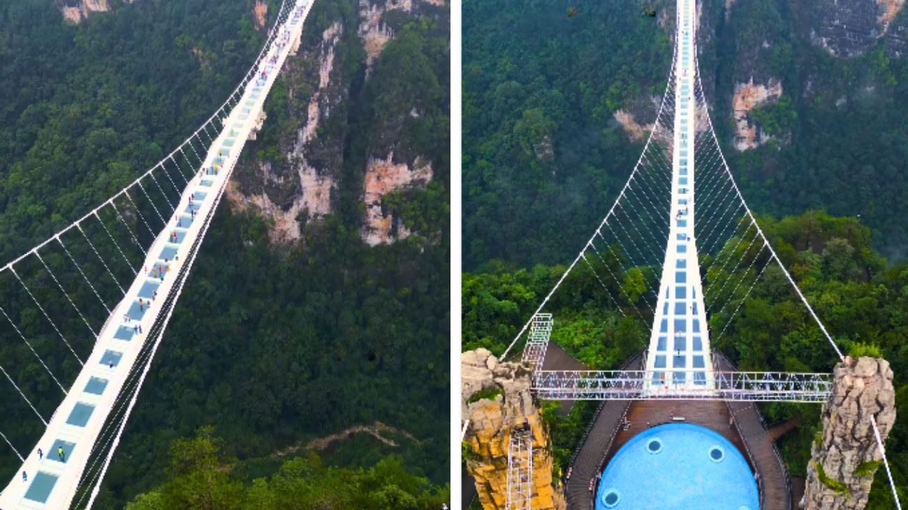 Ponte di vetro più alto al mondo