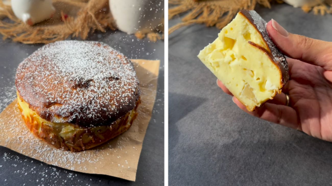 Torta ricotta e pere