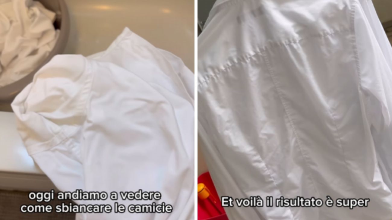 Camicie, il rimedio contro le macchie gialle