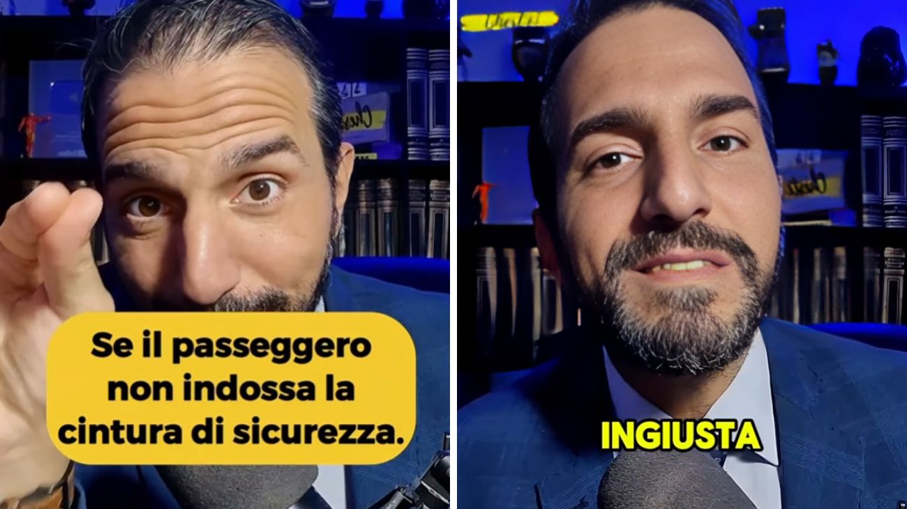 Cintura di sicurezza, l'obbligo di indossarla ricade sempre sul conducente