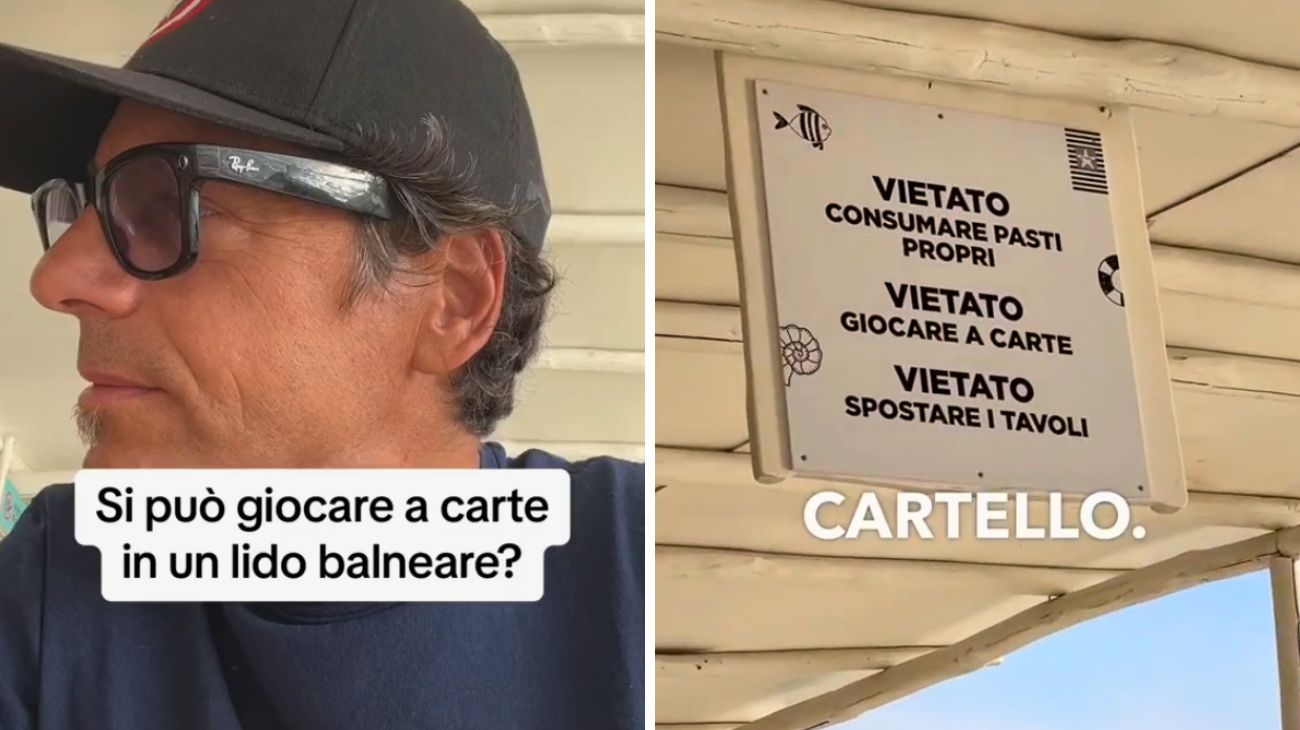 Lido balneare, perché può essere vietato di giocare a carte