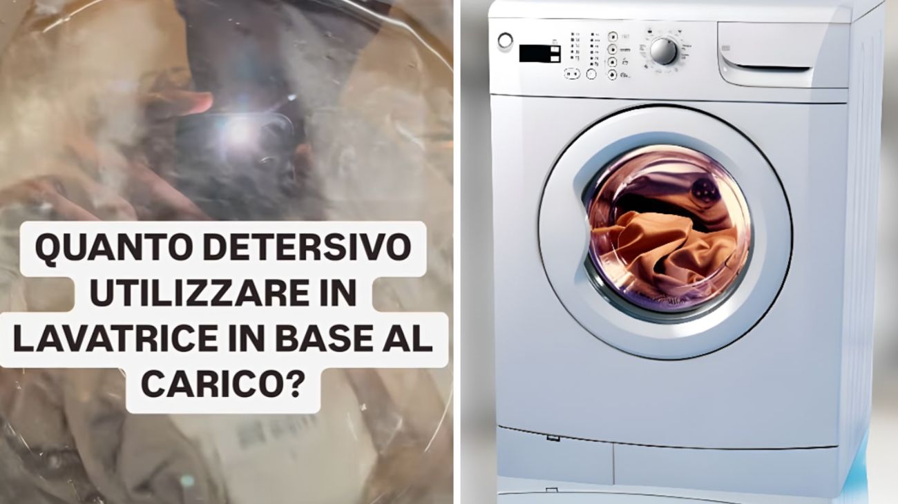 Lavatrice, la dose di detersivo non è sempre uguale