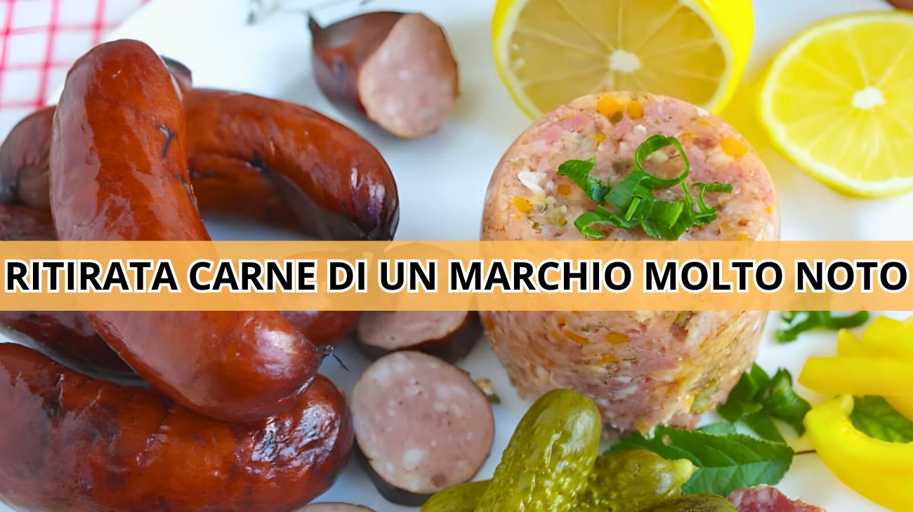 Carne, scatta il ritiro di un lotto di un noto marchio