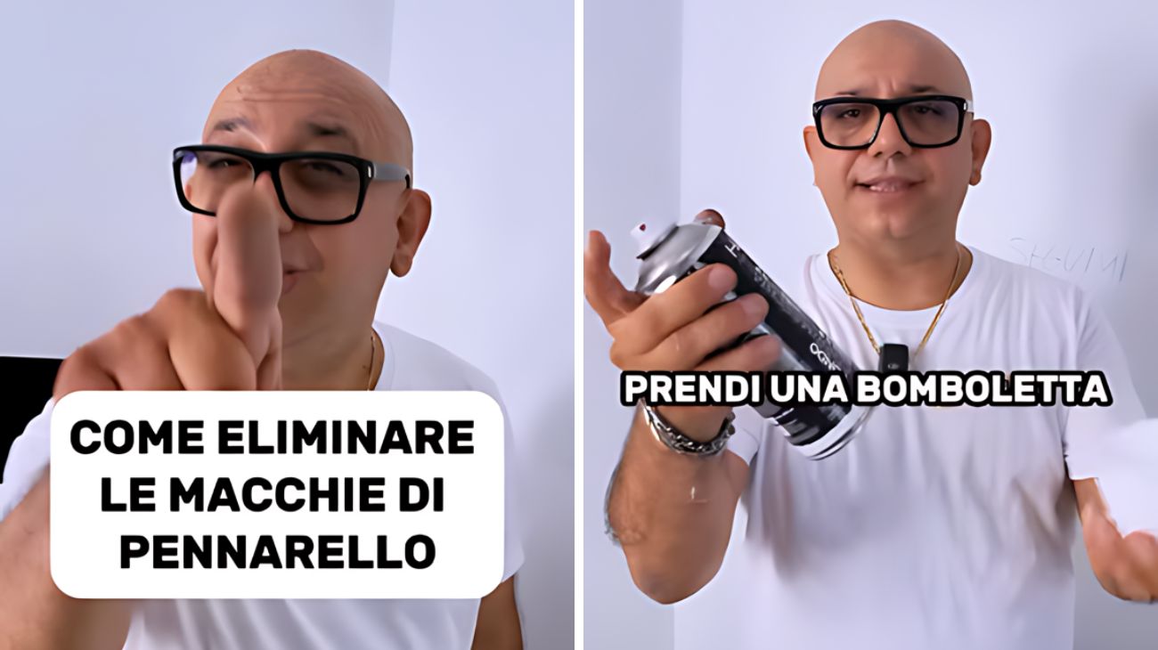 Macchie pennarello pareti