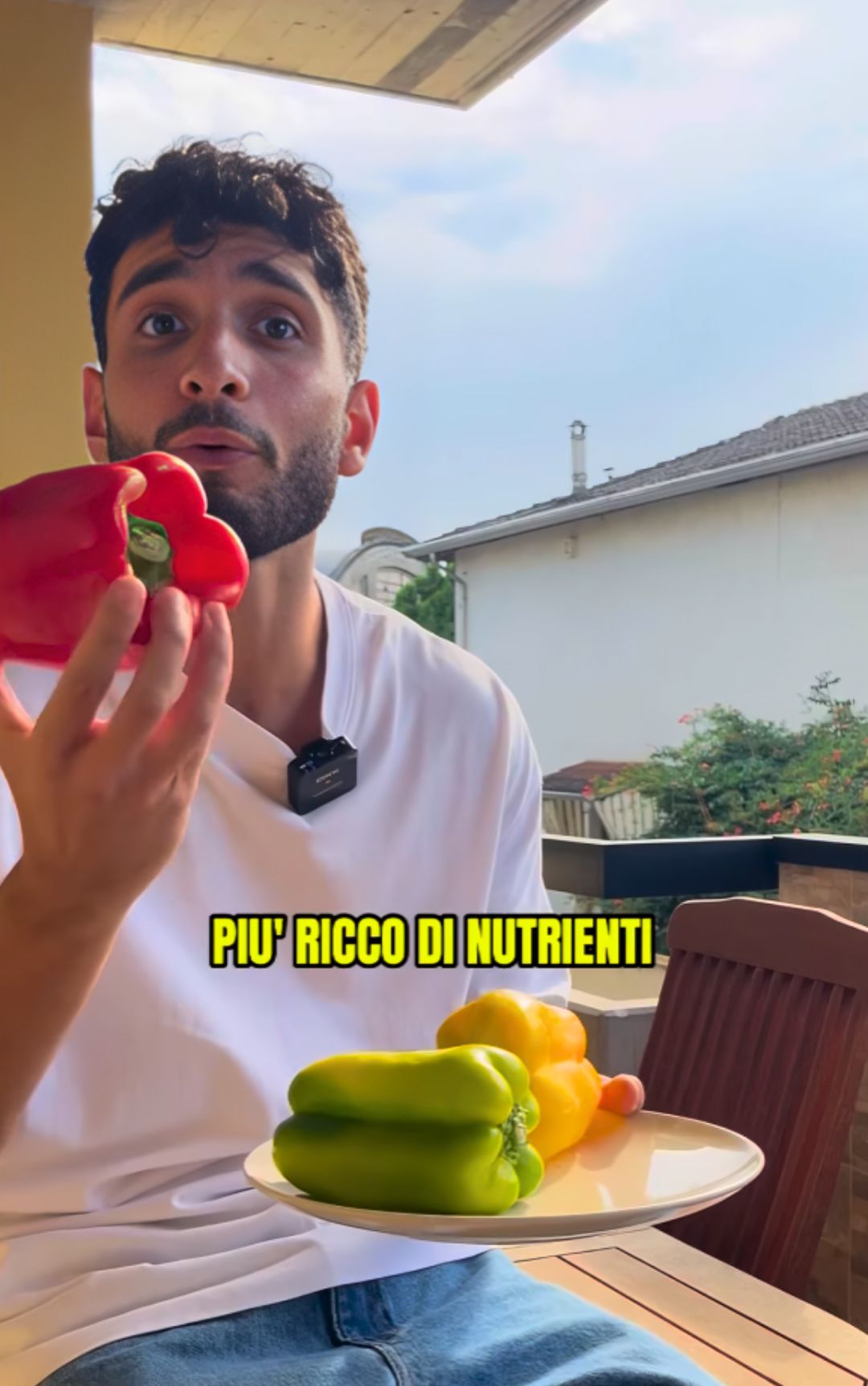 Peperoni, da giallo a rosso: cosa cambia