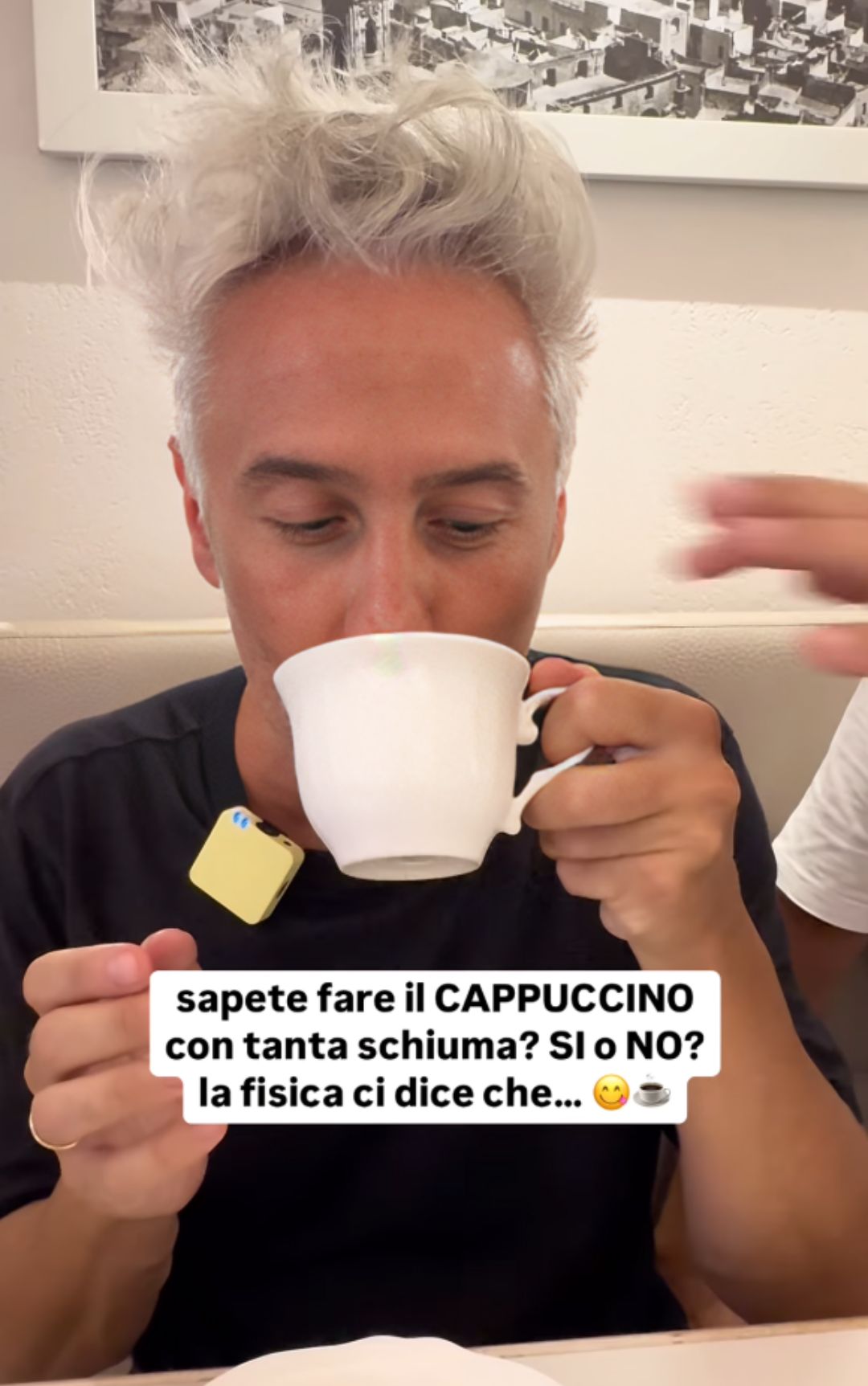 Cappuccino, il trucco del prof Schettini per ottenere più schiuma