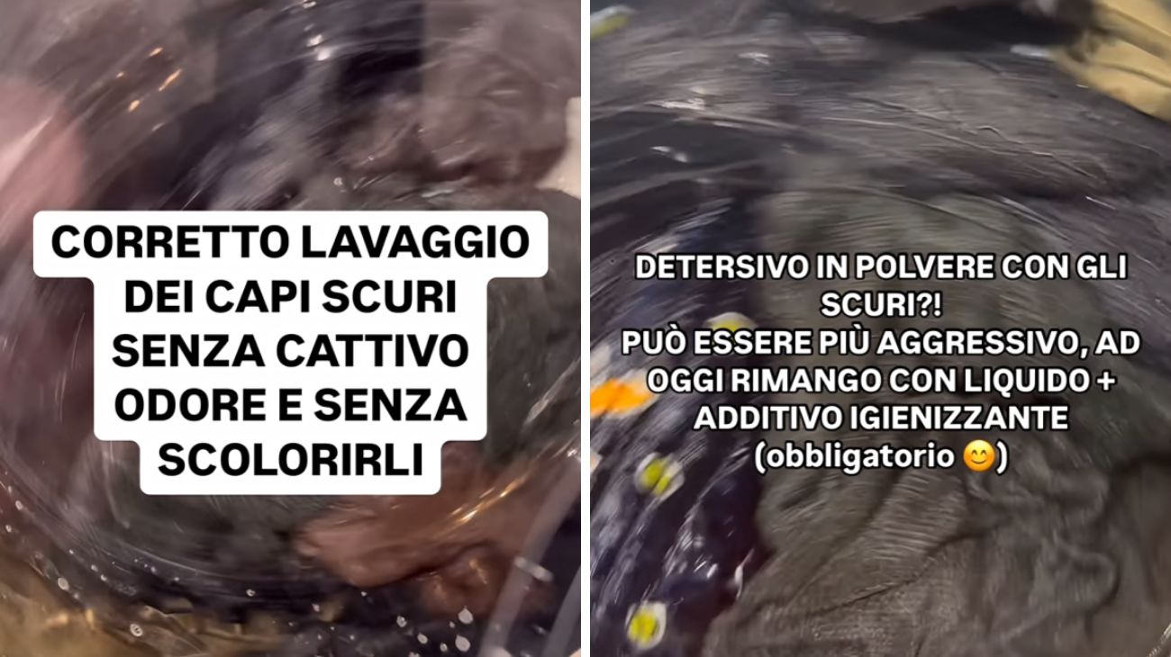 Lavatrice, così si lavano i capi scuri senza cattivi odori e senza scolorirli