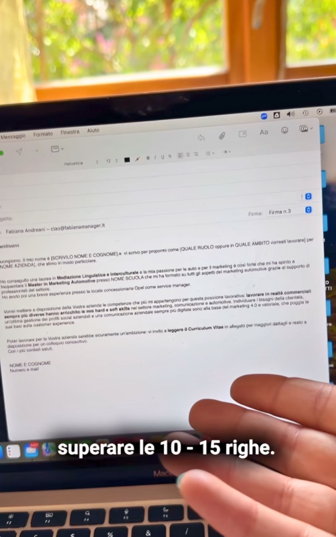Le regole per la scrittura della mail di candidatura