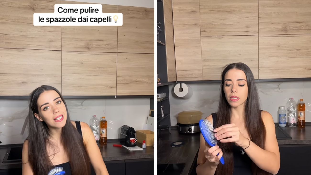 Spazzola per capelli, così si pulisce in un attimo