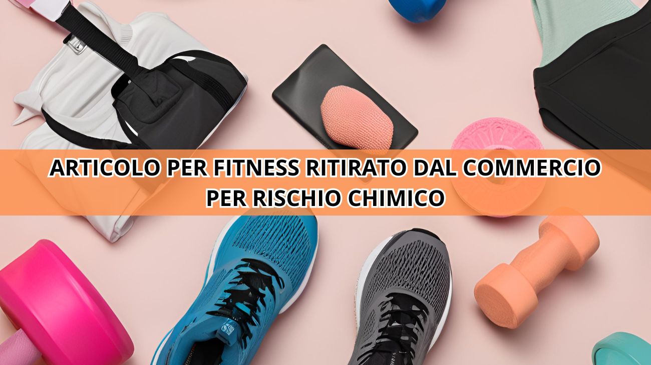Articoli per fitness, richiamato un manubrio da 3 kg