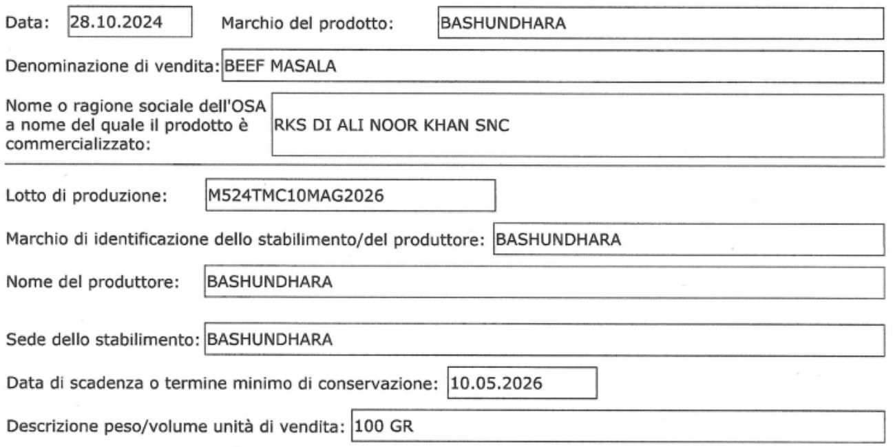 Carne, nuovo richiamo del Ministero della Salute