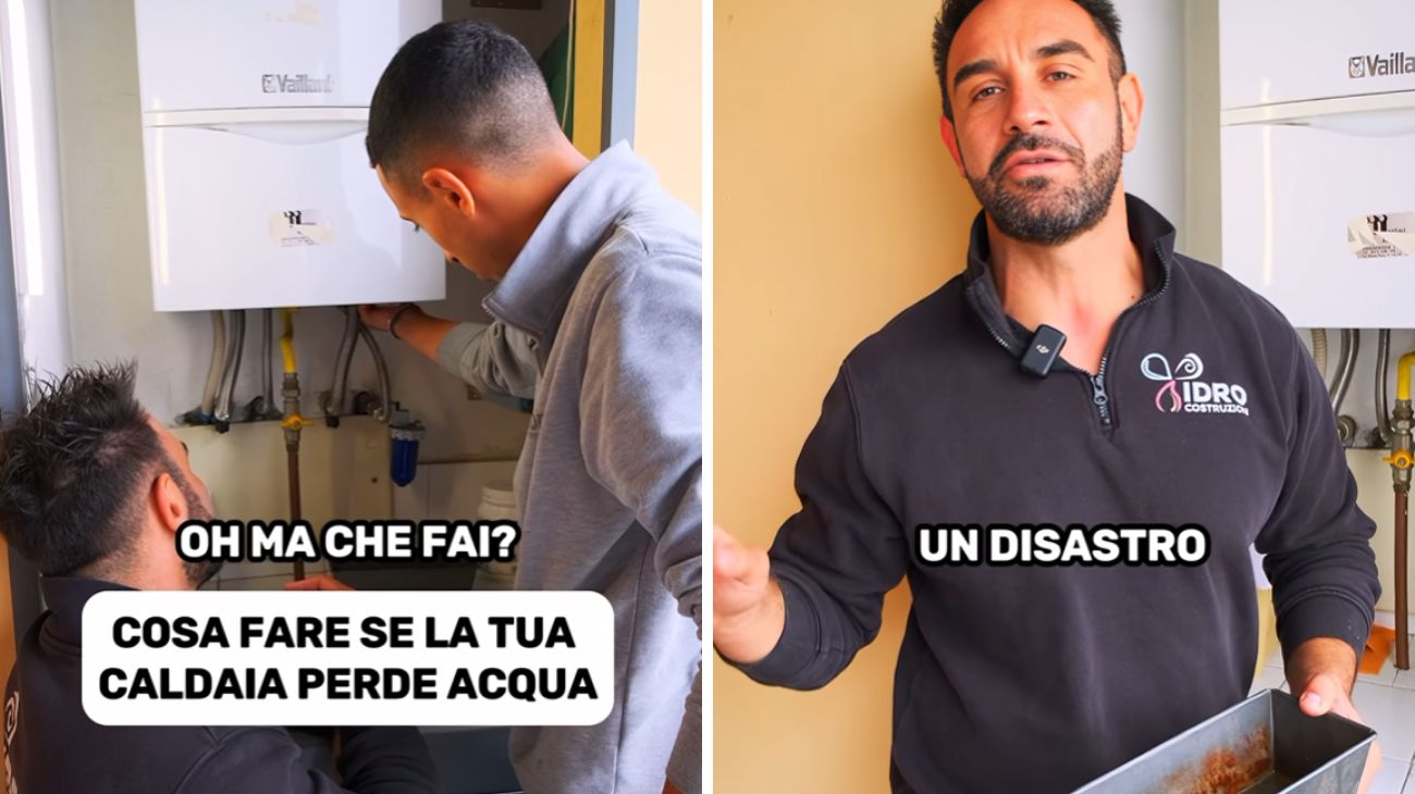 Caldaia che perde acqua: la causa può essere più o meno grave