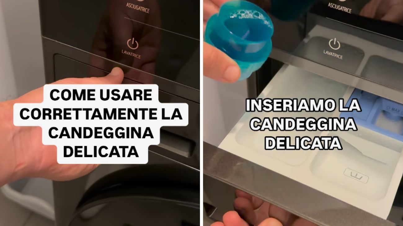 Candeggina delicata, come usarla correttamente in lavatrice