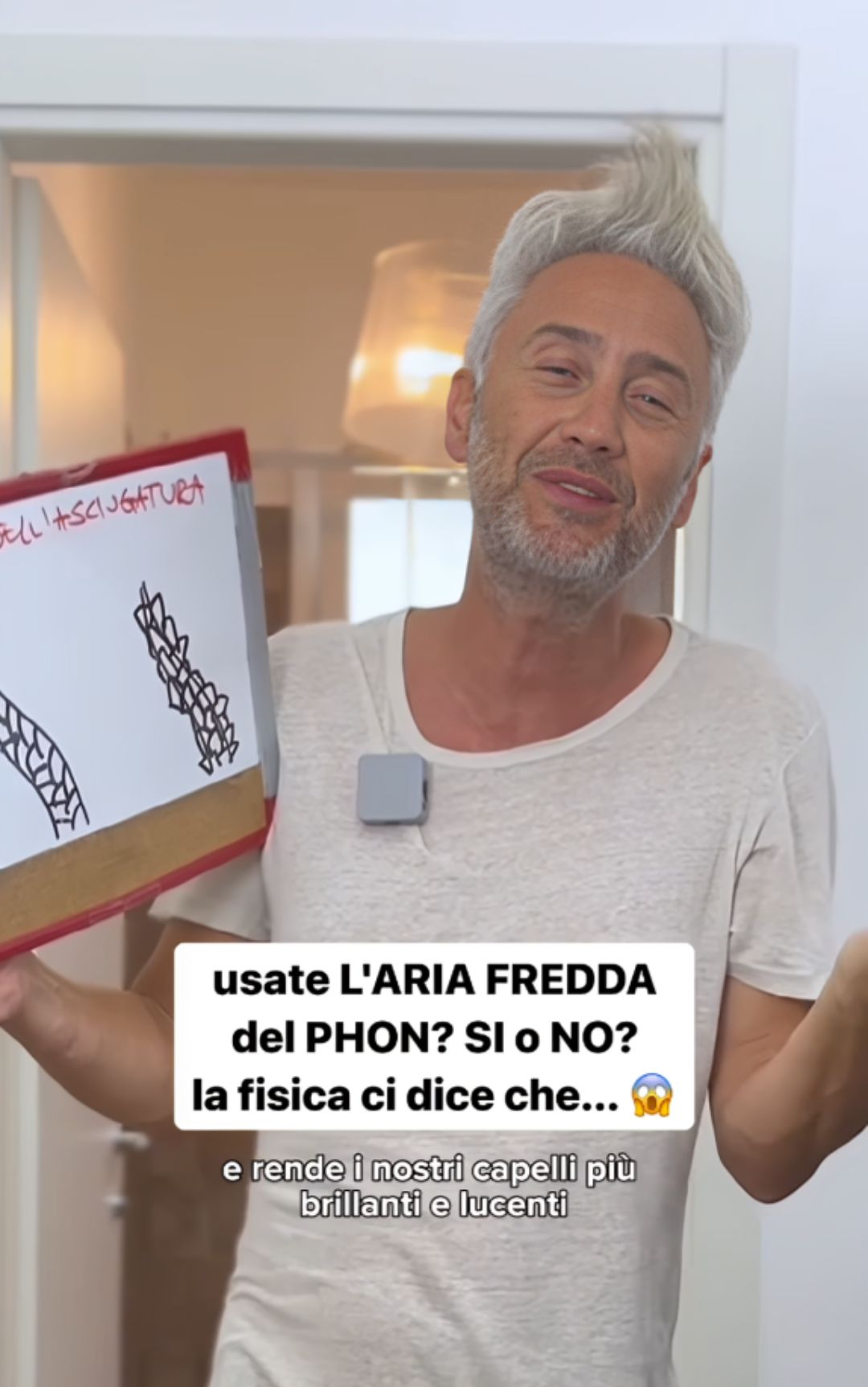 Phon, capelli lucidi e brillanti grazie all'aria fredda