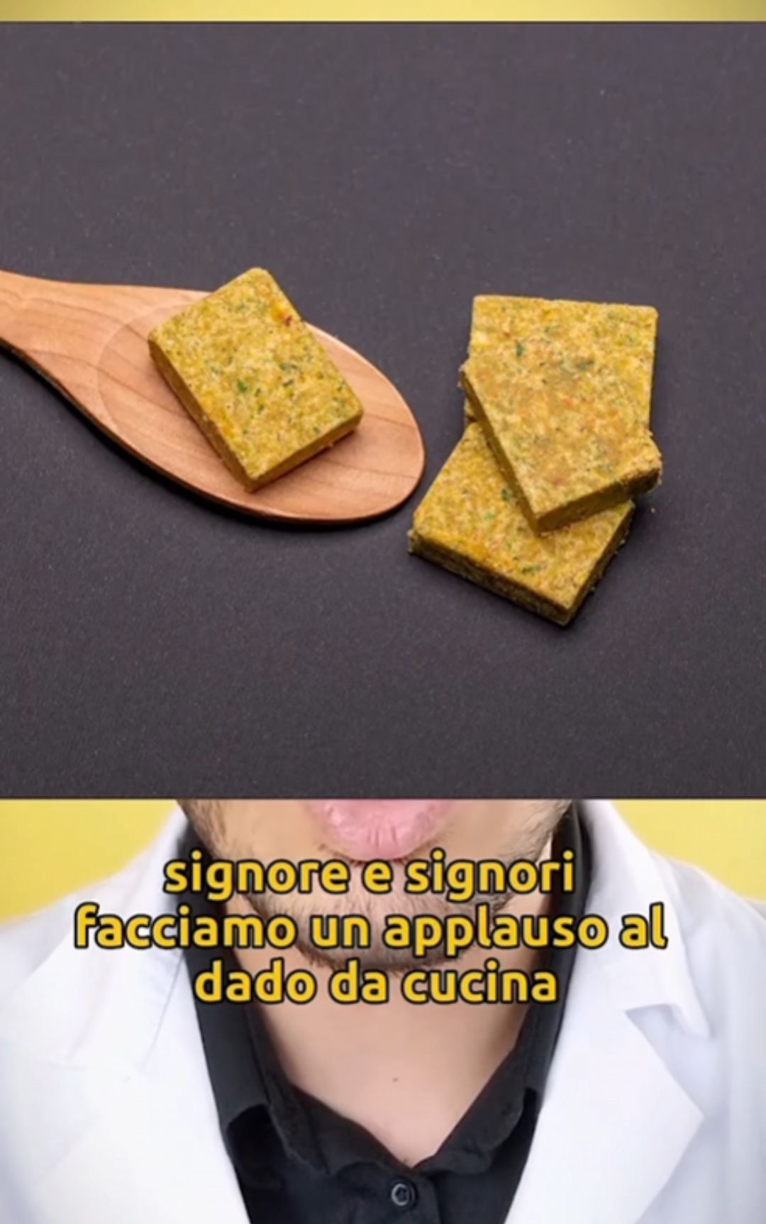 Sale, il dado da cucina è l'alimento che ne contiene di più in assoluto