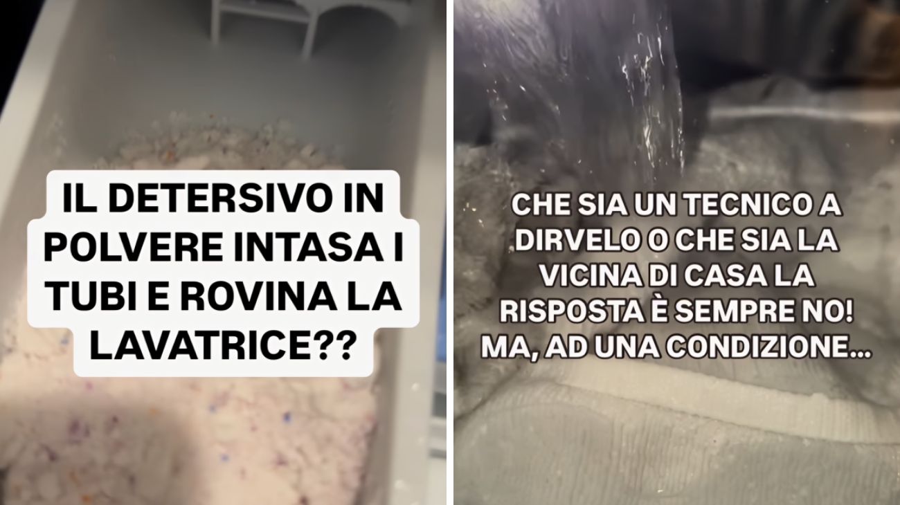 Lavatrice, il modo corretto per utilizzare il detersivo in polvere