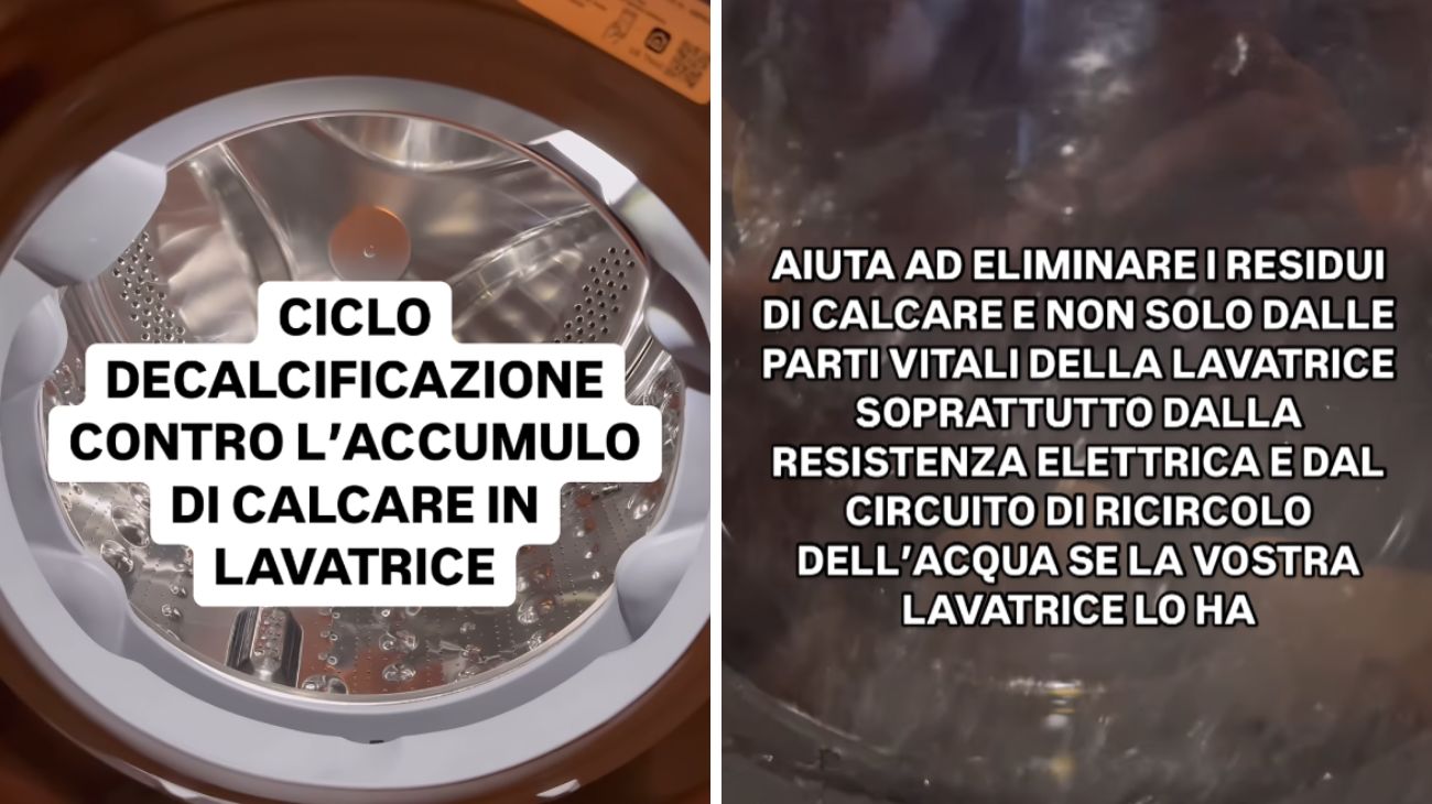 Come eliminare il calcare dalla lavatrice con un ciclo di lavaggio