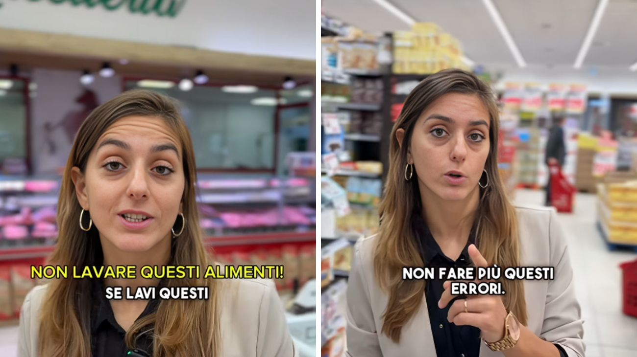 Alimenti, non tutti vanno lavati prima della cottura