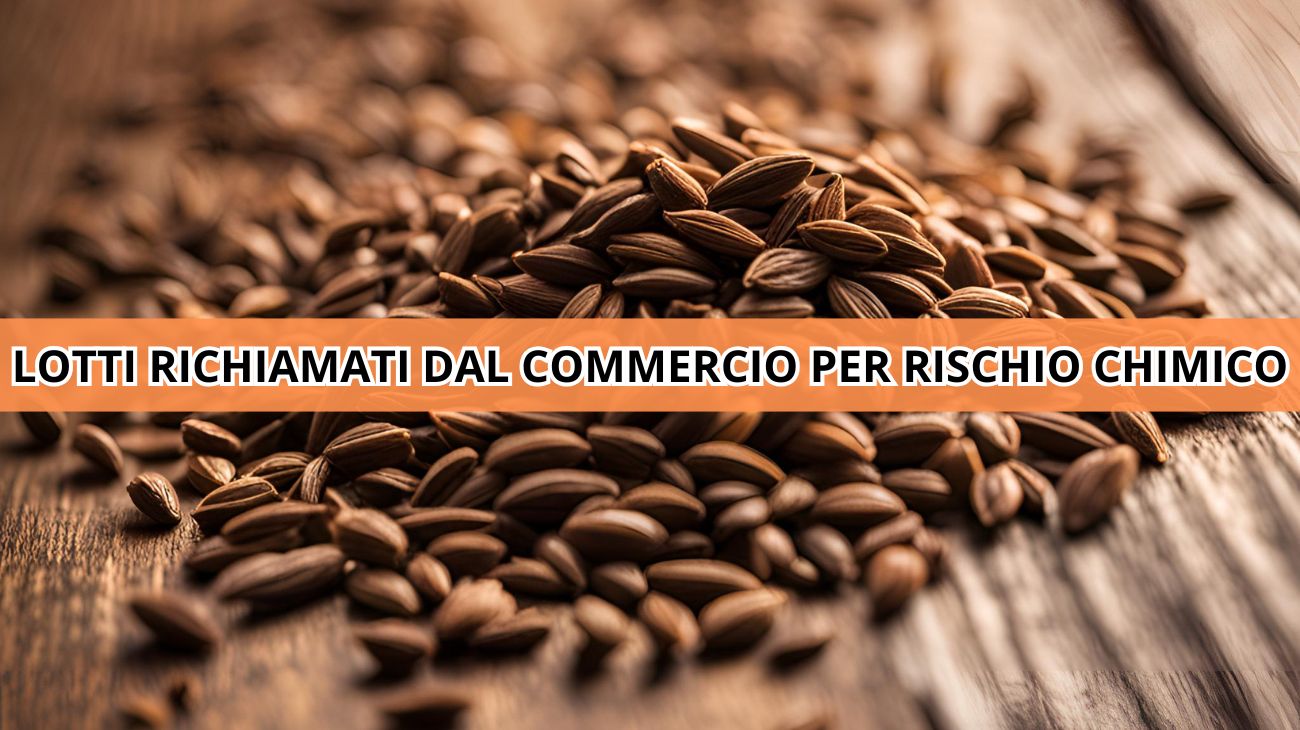Ministero della Salute, ritirati lotti di semi usati come aromi