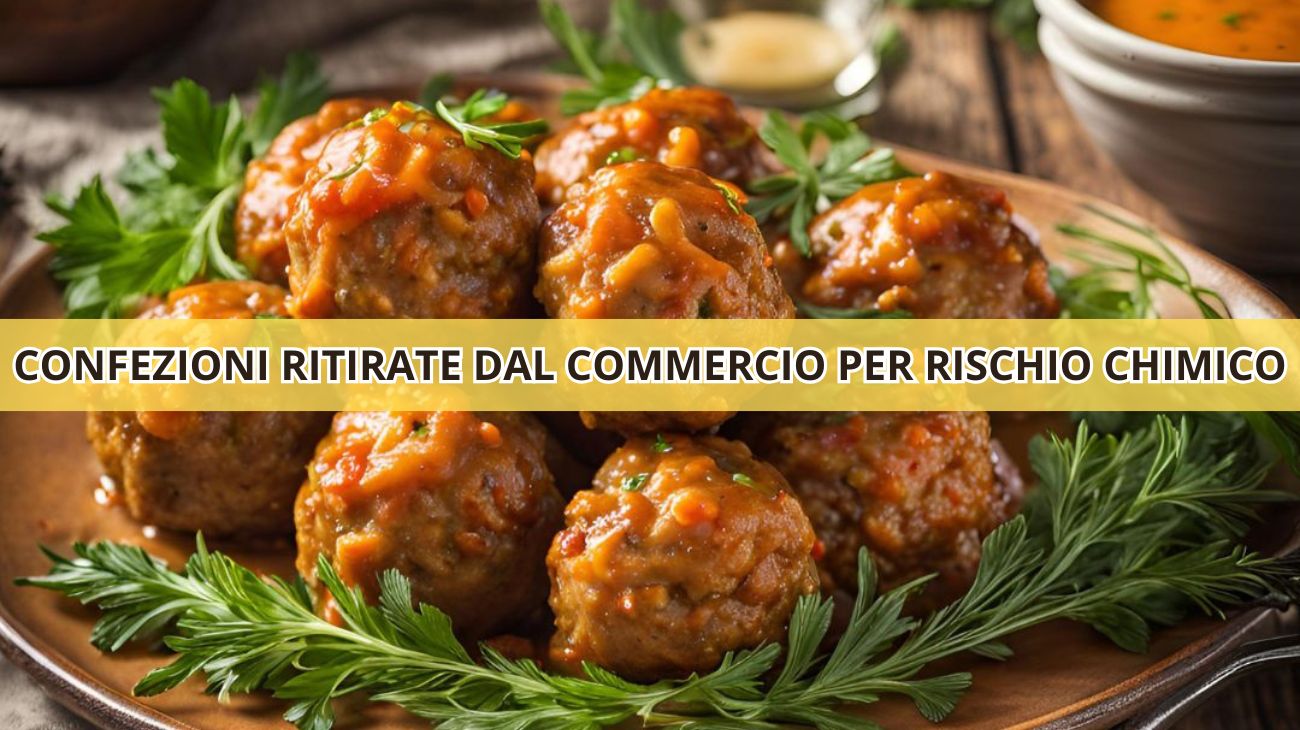Polpette, scatta il ritiro di numerose confezioni