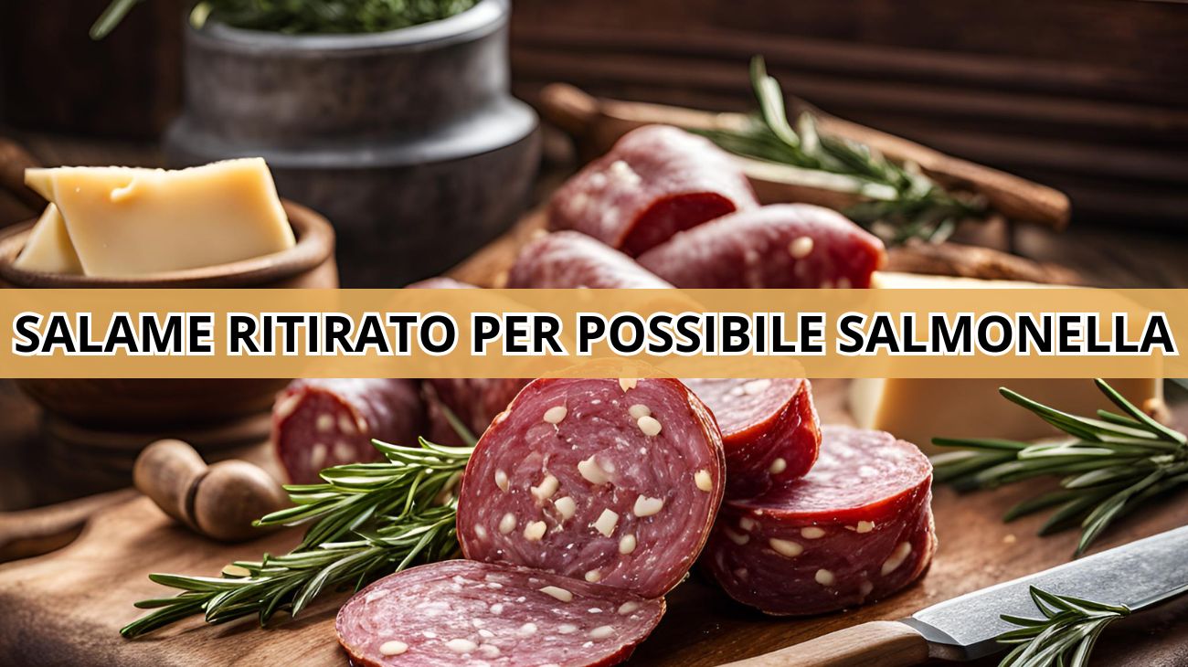 Salame, scatta il ritiro dal commercio per possibile Salmonella