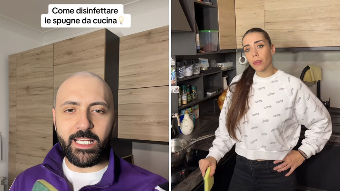 Spugna da cucina, così è possibile eliminare i batteri
