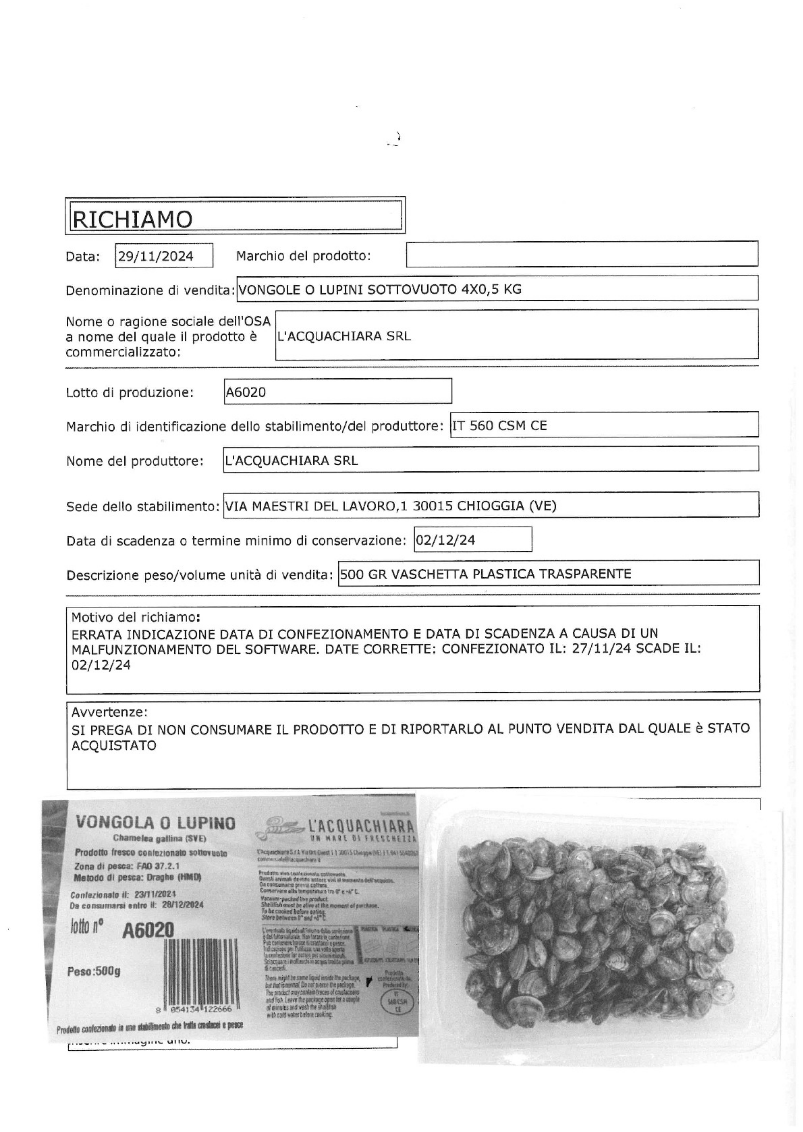 Formaggi frutti mare