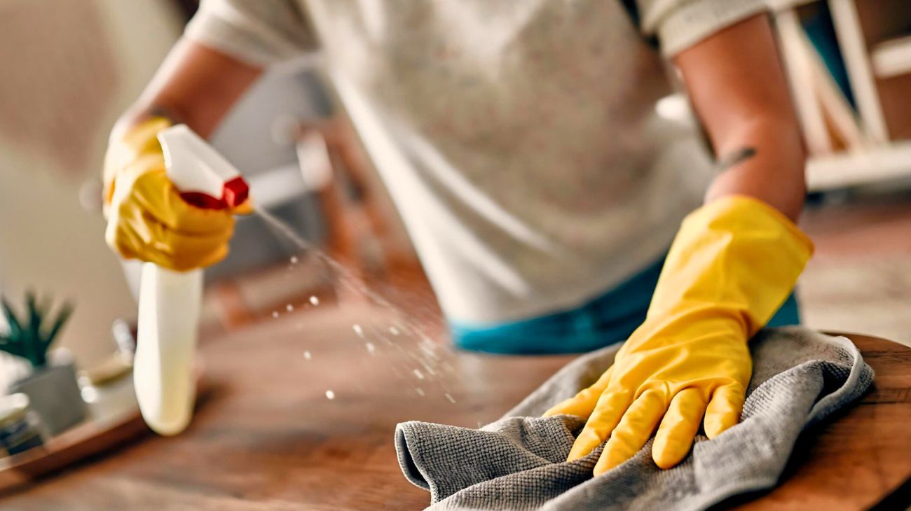 Casa abbigliamento pulizie domestiche