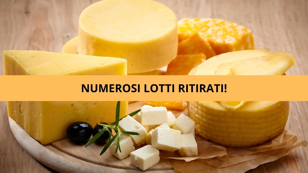 Formaggio richiamo Ministero Salute