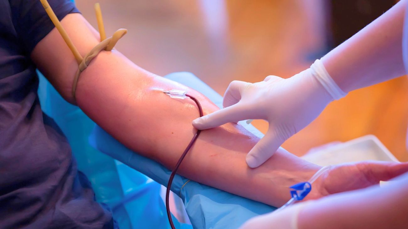 Lavoro donazione sangue