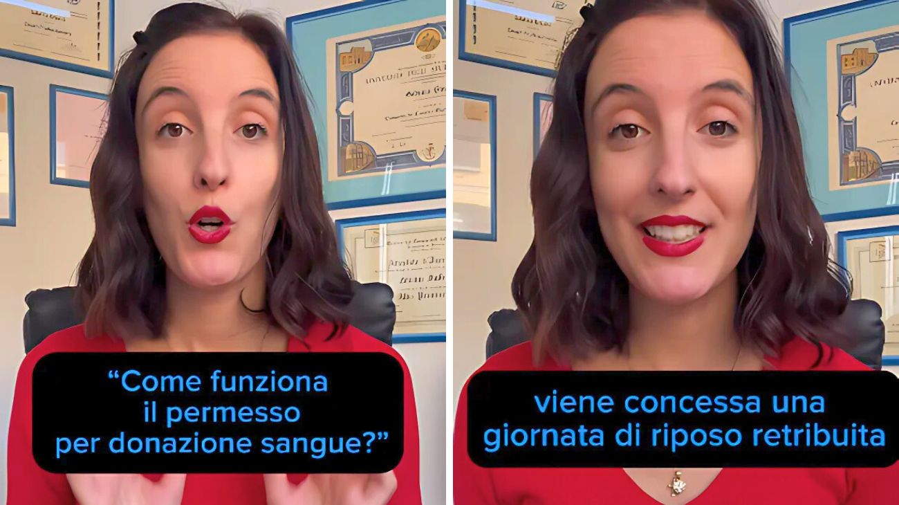 Lavoro donazione sangue