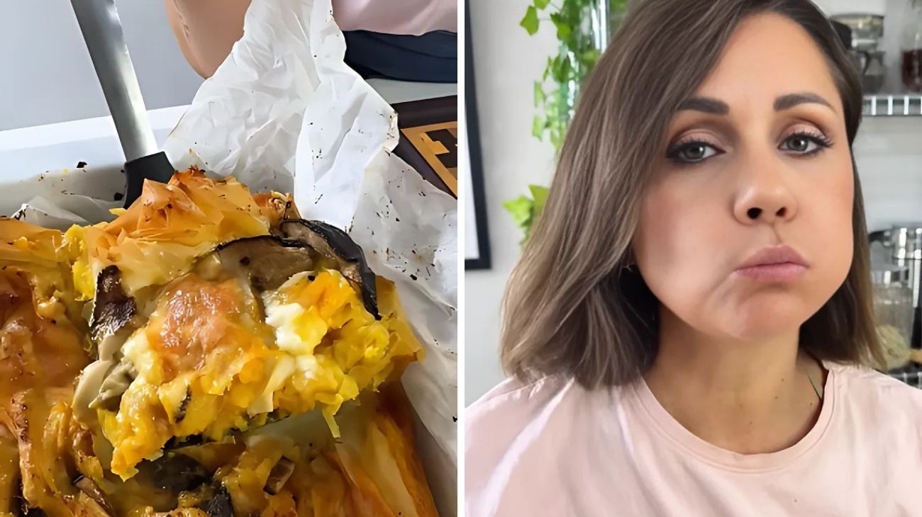 Pasta fillo zucca funghi