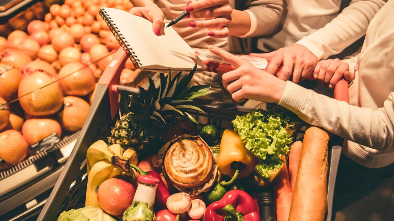 Supermercato spesa grande