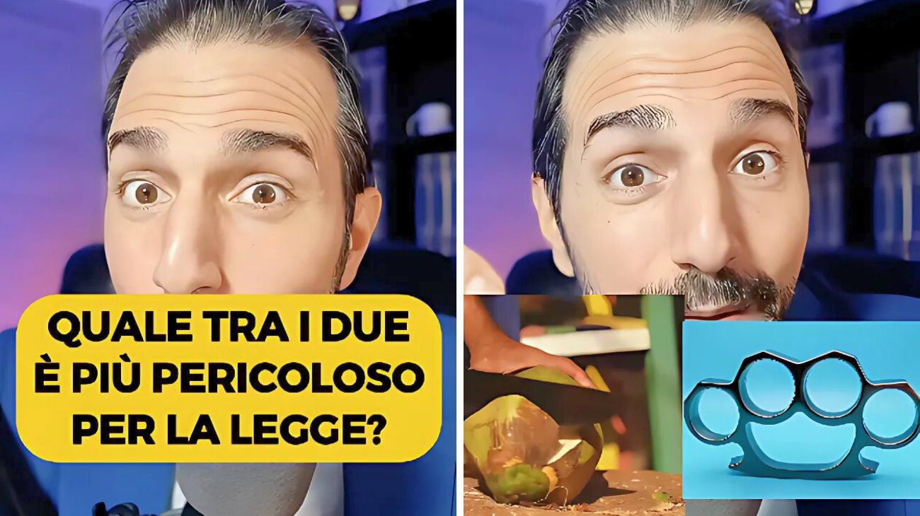 Tirapugni machete legge