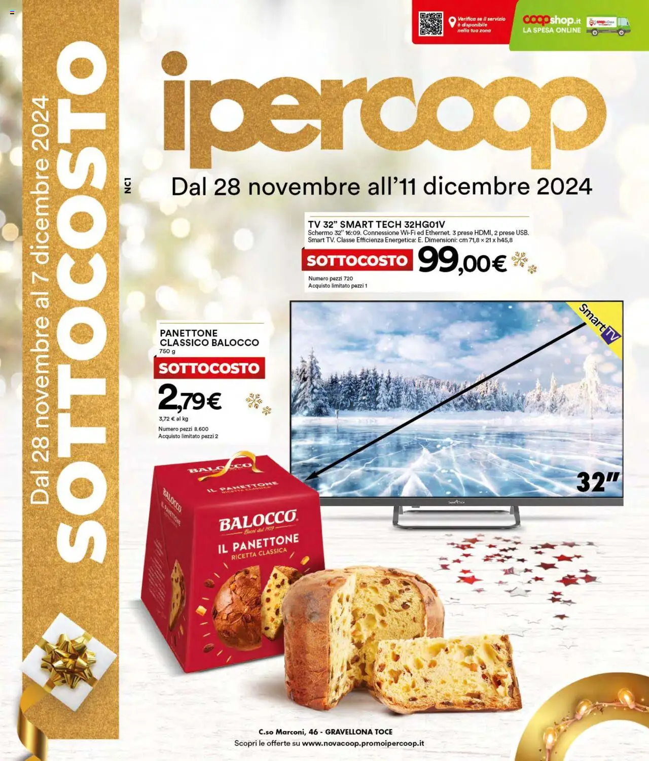 Ipercoop volantino offerte natalizie
