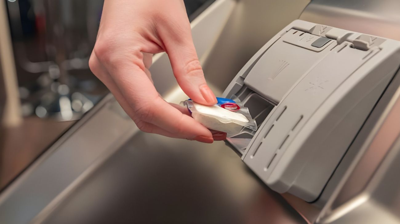 Capsule della lavastoviglie per pulire la lavatrice? Un errore da evitare