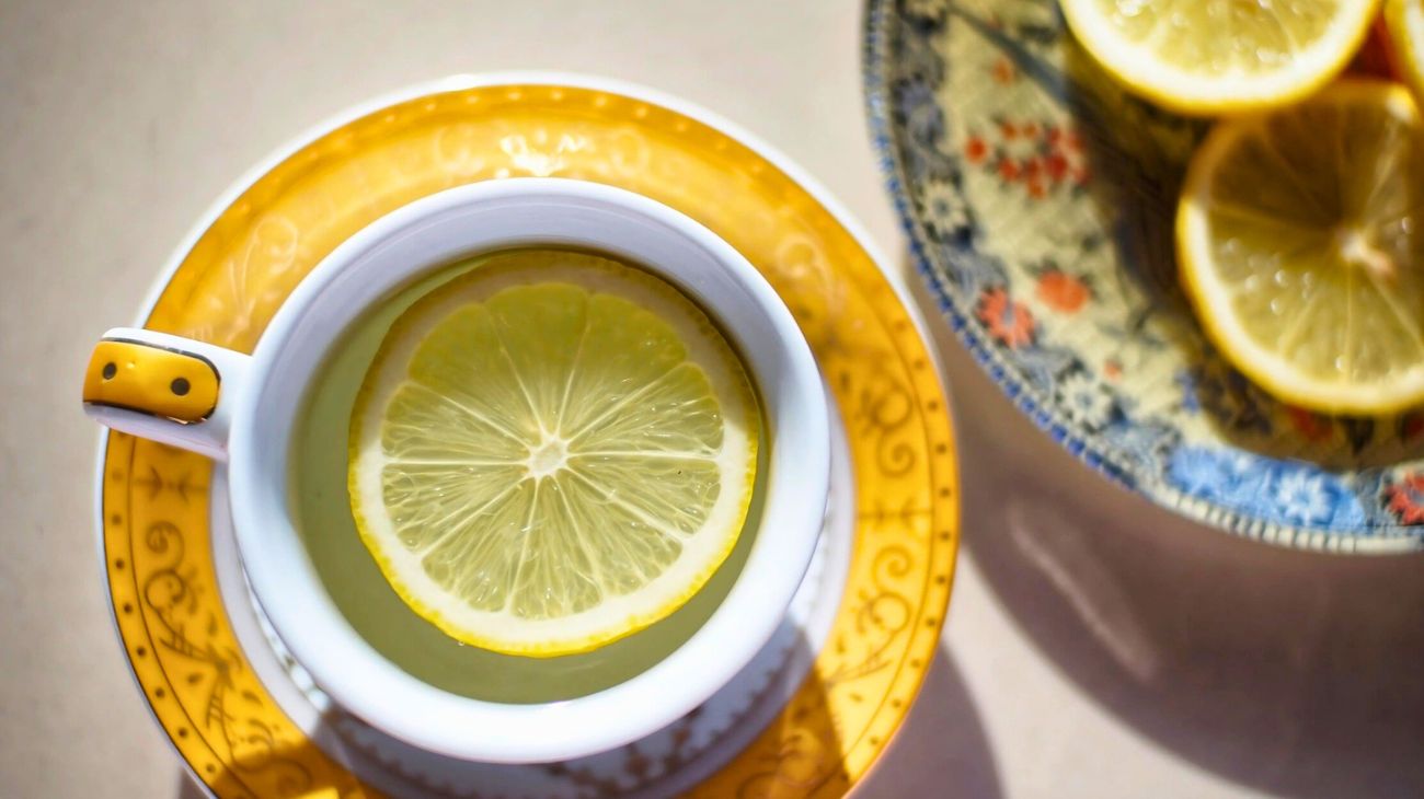 Acqua calda limone mattino