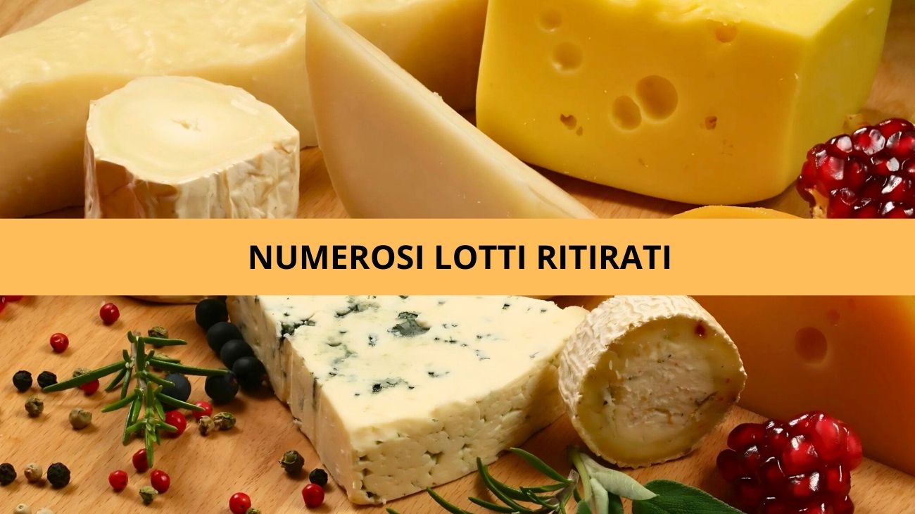 Formaggi richiamo Ministero Salute