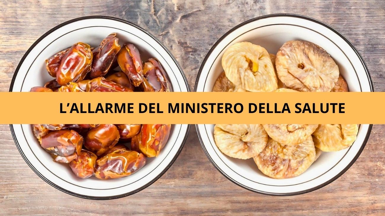 Frutta essiccata lotto ritirato