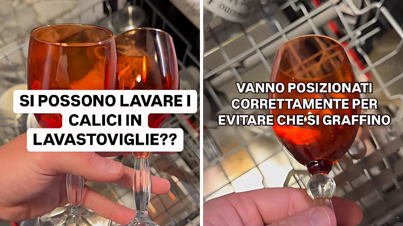 Lavastoviglie calici